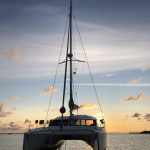 Sonnenuntergang vor Baltrum