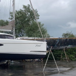 Endlich fertig! Es geht wieder ins Wasser...