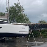 Endlich fertig! Es geht wieder ins Wasser...