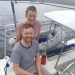 Strahlende Gesichter bei der Abfahrt