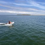 Zweit-Anker Bergung mit dem Beiboot