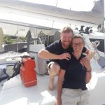 Kurz vor der Abfahrt