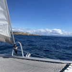 Anfahrt auf die Isla Salvora