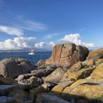 Die KISS vor der Isla Salvora