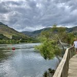 Rote Fahrwassertonne im Douro