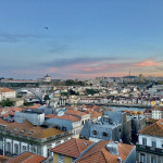 Porto in der Abenddämmerung