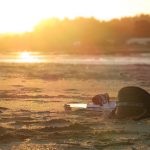Abendstimmung auf der Sandbank