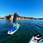 Paddeln auf dem Fluss in Portimao