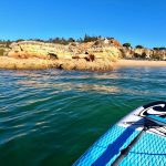 Paddeln auf dem Fluss in Portimao