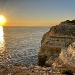 Sonnenuntergang bei Benagil