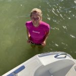 Das Wasser ist schon recht kühl!