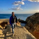 unterwegs an den Klippen