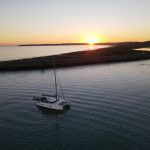 Abendstimmung vor Anker