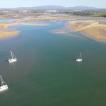 Blick über die Sandbänke