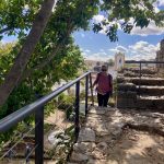 Hoch hinaus auf den Wehrgang!