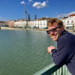 Kurze Pause am Fluss