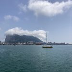 Ankern mit Blick auf den Affenfelsen