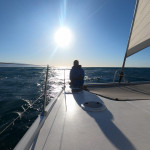 Morgenstimmung beim Auslaufen