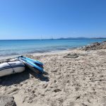 erstes Anlanden auf Formentera