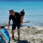Landgang mit dem SUP