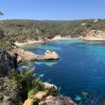 Morgens ist es noch einsam...