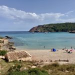 Strand in der Cala Algaierens