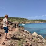 Unterwegs in der Cala Algaierens