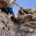 Kleine Kletterpartie