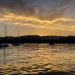 Abendstimmung vor Anker