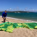 Fleißig am Aufpumpen