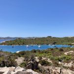 Vor Anker auf Santo Stefano