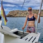 An der Notruderpinne