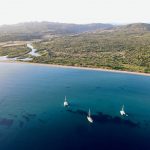 Vor Anker in Porto Pollo