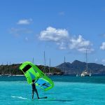 Wingfoilen in den Cays