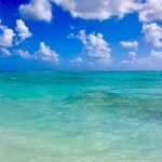 Karibische Wasserfarbe