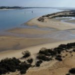 Niedrigwasser auf El Rompido