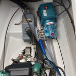 CAT Industriepumpe im Maschinenraum