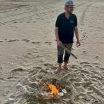 Lagerfeuer am Strand