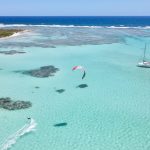 Traumhaftes Kitesurfen