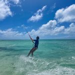 Kitesurfen am Princess Diana Beach