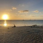 Sonnenuntergang in der Low Bay