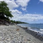 Am Strand bei Pigeon Island