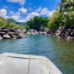 Einkaufen mit dem Dinghi