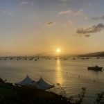 Sonnenuntergang im Ankerfeld