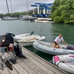 Praktisch! Einkaufen in Le Marin