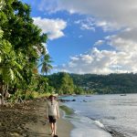 Am Strand von Chateaubelair