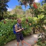 Unterwegs im botanischen Garten