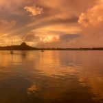 Sonnenuntergang in der Rodney Bay