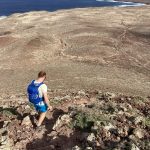 Abstieg vom Montana Amarilla