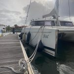 Alle Fender und Leinen sind ausgebracht